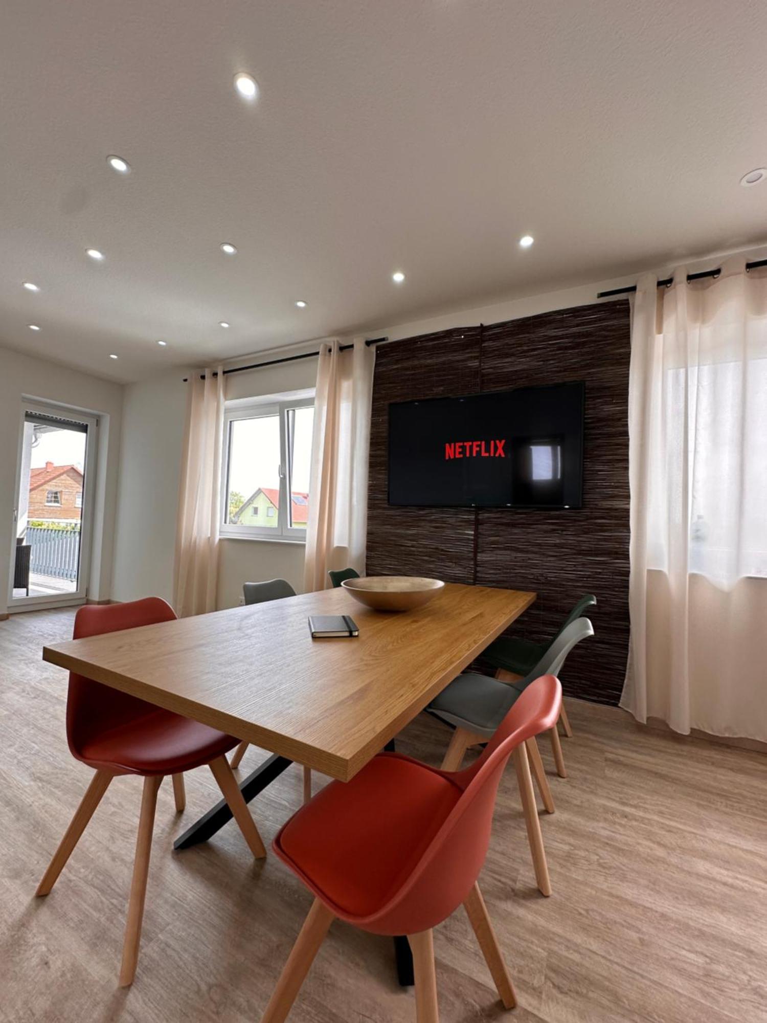 Amao-Obsidian I 120Qm I Elegantes Business- & Familienapartment I 3 Schlafzimmer I Kingsize Betten 슈바나우 외부 사진