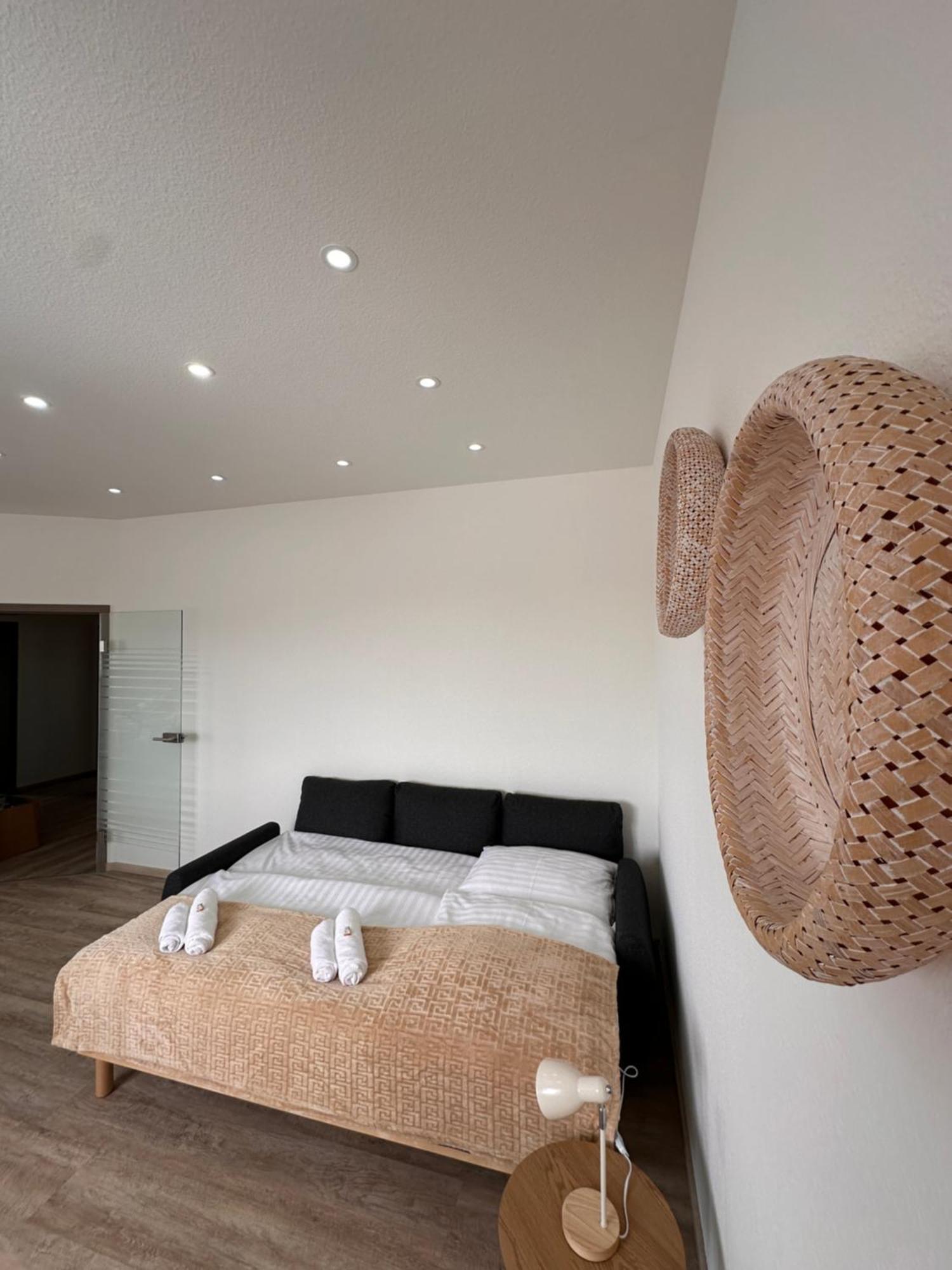 Amao-Obsidian I 120Qm I Elegantes Business- & Familienapartment I 3 Schlafzimmer I Kingsize Betten 슈바나우 외부 사진