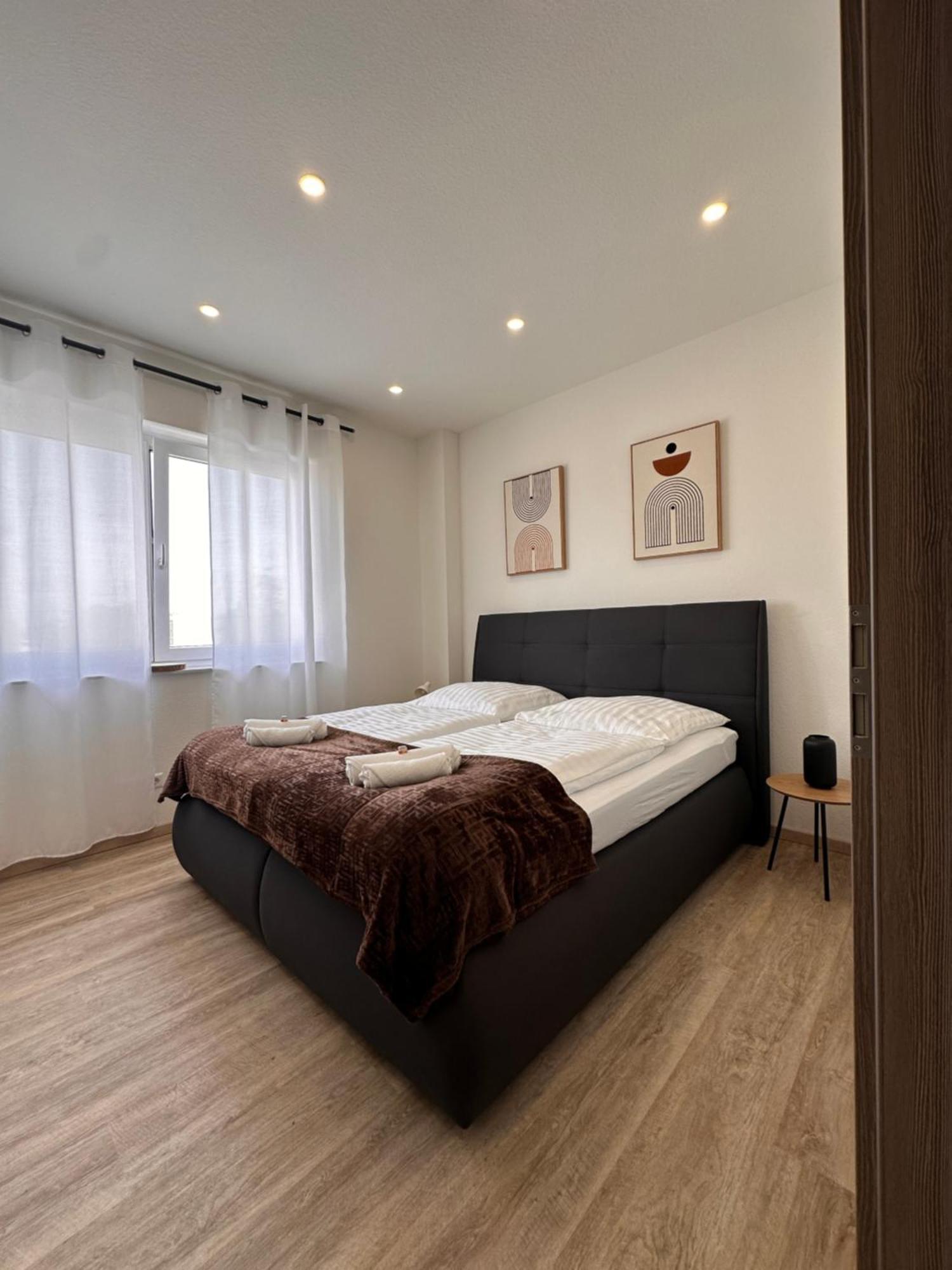 Amao-Obsidian I 120Qm I Elegantes Business- & Familienapartment I 3 Schlafzimmer I Kingsize Betten 슈바나우 외부 사진